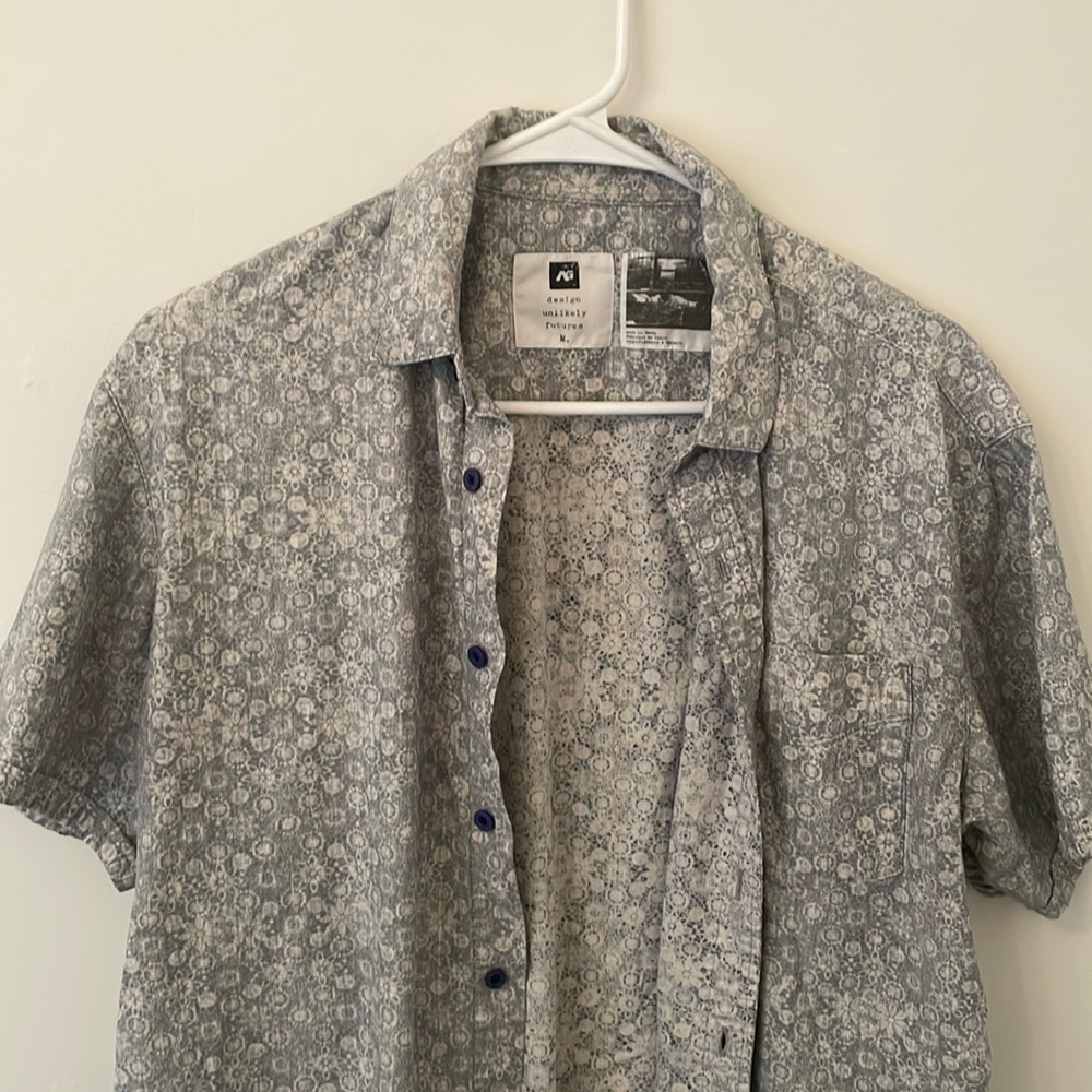 Burton AG - Design Unlikely Futures - Medium Short Sleeve Button Down